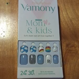 Vamony Mommy And Kids Press On Nails